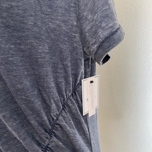 NWT Susina medium ruched burnout tee - Picture 5 of 6